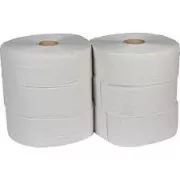 Toaletní papír Jumbo 280mm Gigant L 2vrs. 65% bělený návin 260m 6ks /prodej po balení