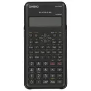 Casio kalkulačka FX 82 MS 2E, černá, školní, s dvouřádkovým displejem