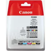 Canon PGI-580 (2078C006) - cartridge, black + color (černá + barevná)
