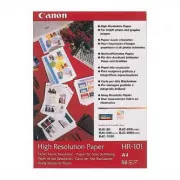 Canon High Resolution Paper, HR-101 A4, foto papír, speciálně vyhlazený, 1033A002, bílý, A4, 106 g/m2, 50 ks, inkoustový