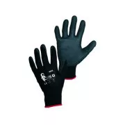 Povrstvené rukavice BRITA BLACK, černé