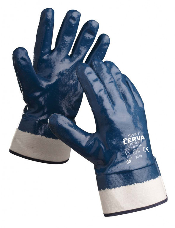 SWIFT rukavice celomáčené v nitrilu - 9