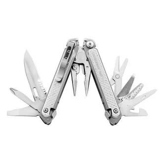 Leatherman Multitool FREE P2, stříbrná Leatherman Multitool FREE P2, stříbrná