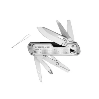 Leatherman Multifunkční kapesní nůž Free T4 stříbrný Leatherman Multifunkční kapesní nůž Free T4 stříbrný