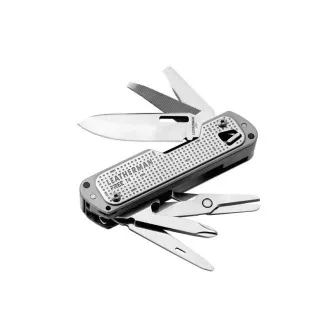 Leatherman Multifunkční kapesní nůž Free T4 stříbrný Leatherman Multifunkční kapesní nůž Free T4 stříbrný