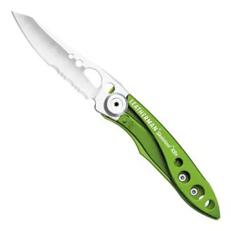 Leatherman SKELETOOL KBx nůž stříbrná/zelená Leatherman SKELETOOL KBx nůž stříbrná/zelená