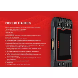 Diagnostika iCarsoft LR V2.0 for LandRover / Jaguar