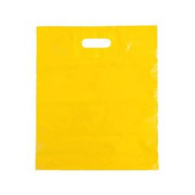 Taška PE průhmat 38x44cm 45my žlutá