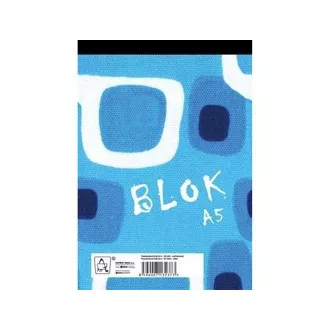 Blok A5 čistý 50 listů šitý eko
