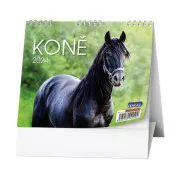 Kalendář stolní týdenní Koně