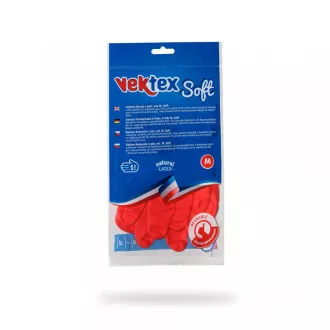 Rukavice gumové Vektex soft vel.M