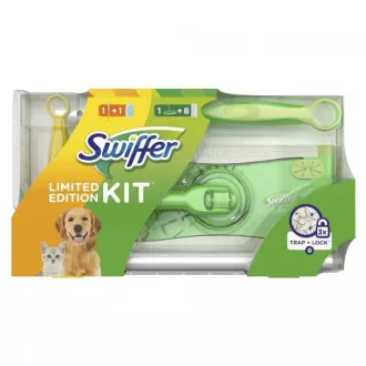Sada Swiffer Sweeper 2v1 mop+8 náhrad a násada malá +prachovka Sada Swiffer Sweeper 2v1 mop+8 náhrad a násada malá +prachovka