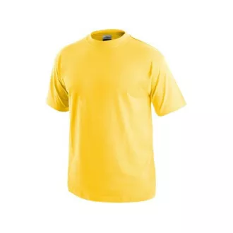 Tričko s krátkým rukávem DANIEL, žluté, vel. 3XL