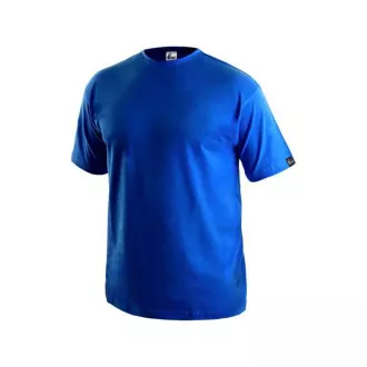 Tričko s krátkým rukávem DANIEL, středně modré, vel. 4XL