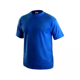 Tričko s krátkým rukávem DANIEL, středně modré, vel. 2XL