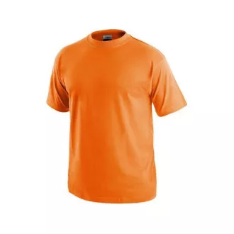 Tričko s krátkým rukávem DANIEL, oranžové, vel. XL