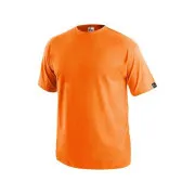 Tričko CXS DANIEL, krátký rukáv, oranžové, vel. L