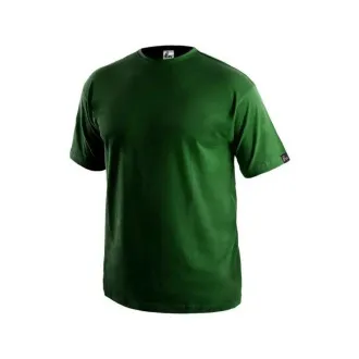 Tričko CXS DANIEL, krátký rukáv, lahvově zelená, vel. XL Tričko CXS DANIEL, krátký rukáv, lahvově zelená, vel. XL