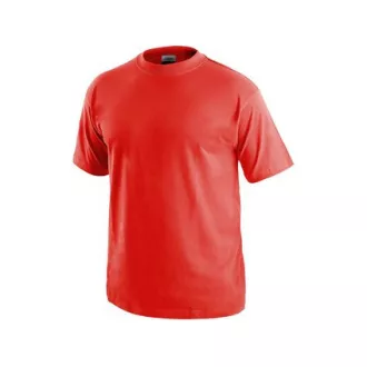 Tričko s krátkým rukávem DANIEL, červené, vel. XL
