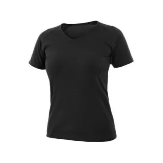 Tričko CXS ELLA, dámské, krátký rukáv, černá, vel XL Tričko CXS ELLA, dámské, krátký rukáv, černá, vel XL