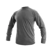 Pánské tričko s dlouhým rukávem PETR, zinkové, vel. 2XL