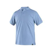 Polokošile CXS MICHAEL, krátký rukáv, nebesky modrá, vel. XL