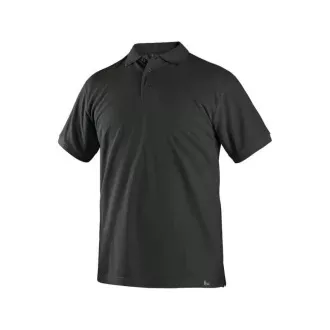 Polokošile s krátkým rukávem MICHAEL, černá, vel. 5XL