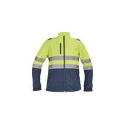 GRANADA HV SOFTSH.bunda žlutá/navy S
