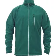 KARELA fleecová bunda tm.zelená L