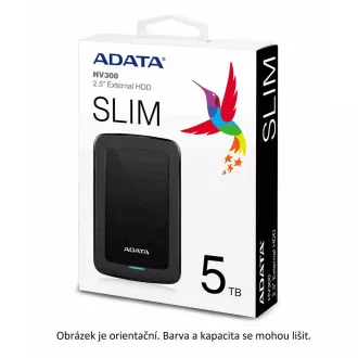 ADATA Externí HDD 2TB 2, 5" USB 3.1 HV300, červený