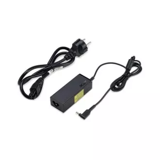 ACER ADAPTER 45W_3mm 19V ADAPTER, Black - EU and UK POWER CORD - pro zařízení s AC adapterem 45W 3mm ACER ADAPTER 45W_3mm 19V ADAPTER, Black - EU and UK POWER CORD - pro zařízení s AC adapterem 45W 3mm