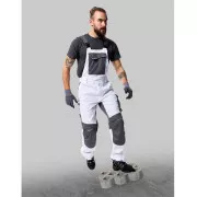 Kalhoty s laclem ARDON®SUMMER bílé prodloužené | H5628/XL