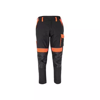 MAX VIVO kalhoty pánské černá/oranžová 48