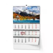 Kalendář nástěnný A3 tříměsíční Obrázkový