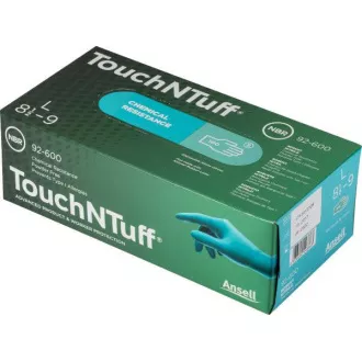 Rukavice Ansell Touch N Tuff 92-600 nepudrované vel.8,5-9 zelené 100ks Rukavice Ansell Touch N Tuff 92-600 nepudrované vel.8,5-9 zelené 100ks