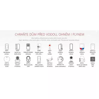 iGET SECURITY M4 - WiFi/GSM zabezpečovací systém alarm