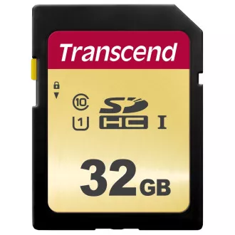 TRANSCEND SDHC karta 32GB 500S, UHS-I U1 (R:95/W:35MB/s) TRANSCEND SDHC karta 32GB 500S, UHS-I U1 (R:95/W:35MB/s)