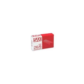 Spojovače Sax 26/6 1000ks Spojovače Sax 26/6 1000ks