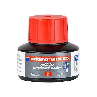Inkoust Edding BTK25 červený 25ml do popisovačů na tabule