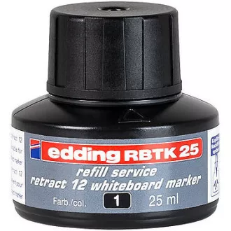 Inkoust Edding BTK25 černý 25ml do popisovačů na tabule