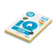 Papír xerografický IQ A4/80g mix 5x50 listů intenzivní barvy