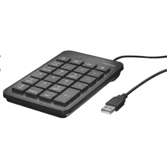 TRUST klávesnice Xalas USB Numeric Keypad