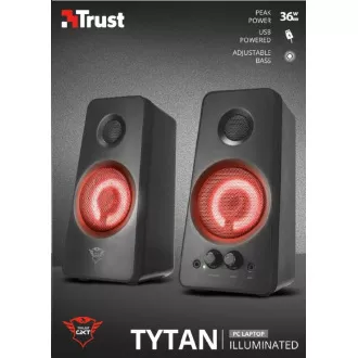 TRUST GXT 608 Tytan Illuminated 2.0 Speaker Set TRUST GXT 608 Tytan Illuminated 2.0 Speaker Set