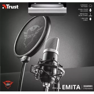 TRUST mikrofon GXT 252 Emita Streaming Microphone