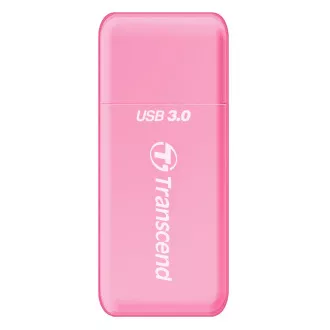 TRANSCEND Card Reader F5, USB 3.0, Red