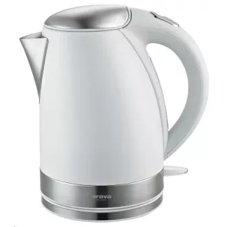 Orava VK-3217 W rychlovarná konvice, 2000 W, 1.7 l, automatické vypnutí, bílá