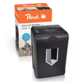 Peach Auto Cross Cut Shredder w. CD, PS500-70 / skartovač