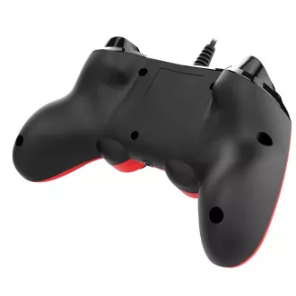 Nacon Wired Compact Controller - ovladač pro PlayStation 4 - červený Nacon Wired Compact Controller - ovladač pro PlayStation 4 - červený