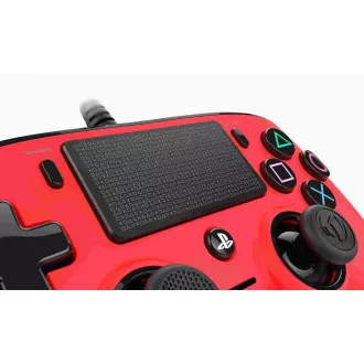 Nacon Wired Compact Controller - ovladač pro PlayStation 4 - červený Nacon Wired Compact Controller - ovladač pro PlayStation 4 - červený