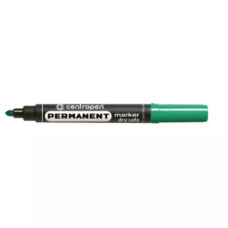Popisovač Centropen 8510 permanent zelený válcový hrot 2,5mm
